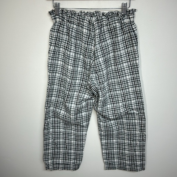 The Great Gunny Sack Plaid Paperbag Waist Trousers XS - Picture 5 of 7
